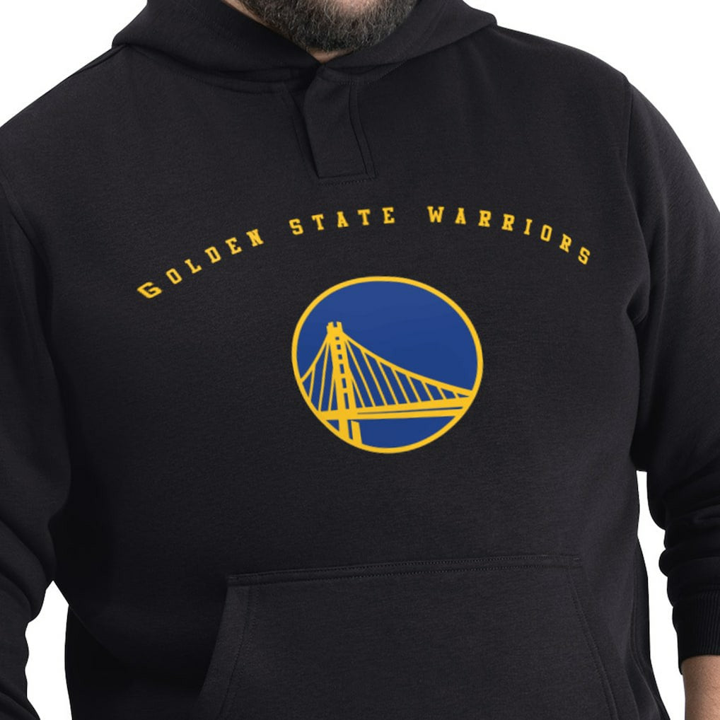 NBA - Golden State Warriors G-III Sports by Carl Banks Adaptive Team Arc Fleece Hoodie - Black