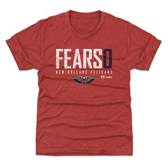 NBA - Jeremiah Fears New Orleans Pelicans 500 Level Youth Elite T-Shirt - Red