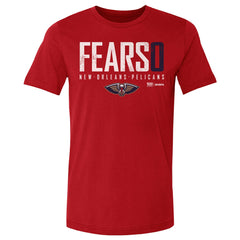 NBA - Jeremiah Fears New Orleans Pelicans 500 Level Elite T-Shirt - Red