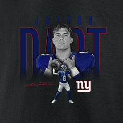 Jaxson Dart New York Giants Humble Shadow Player Graphic T-Shirt Black - NFL