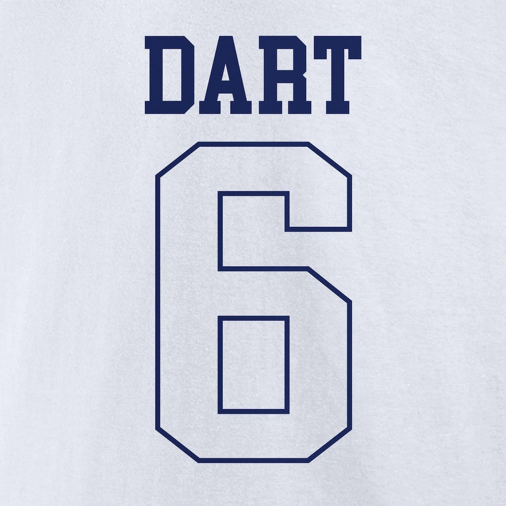 Jaxson Dart New York Giants Tonal Name & Number T-Shirt White - NFL