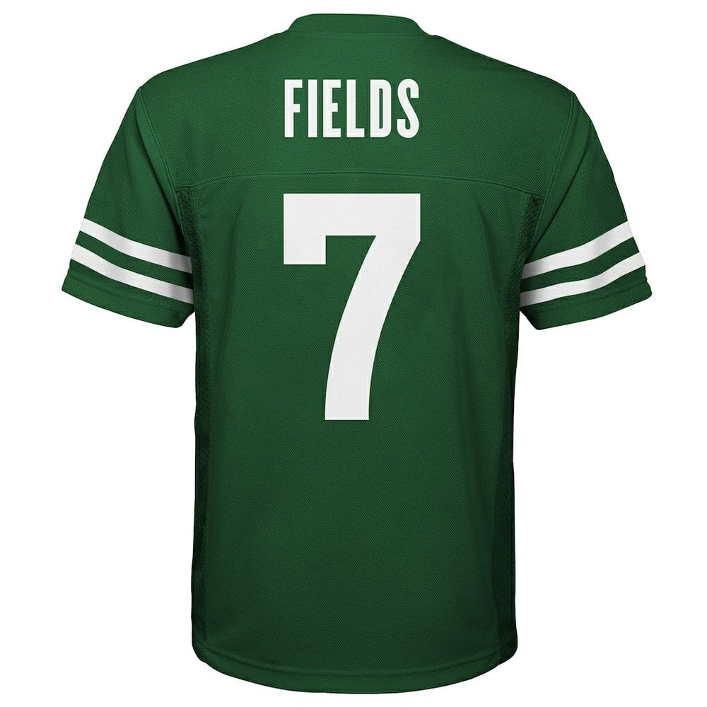 Justin Fields New York Jets Youth Replica Player Jersey Legacy Green - Nike