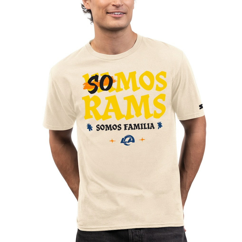 Los Angeles Rams Starter Somos T-Shirt Oatmeal - NFL