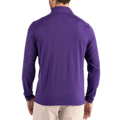 Baltimore Ravens Cutter & Buck Coastline Epic Comfort Recycled Quarter-Zip Pullover Purple - NFL