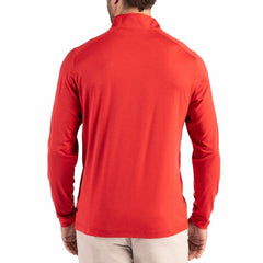 Tampa Bay Buccaneers Cutter & Buck Coastline Epic Comfort Recycled Quarter-Zip Pullover Red - NFL