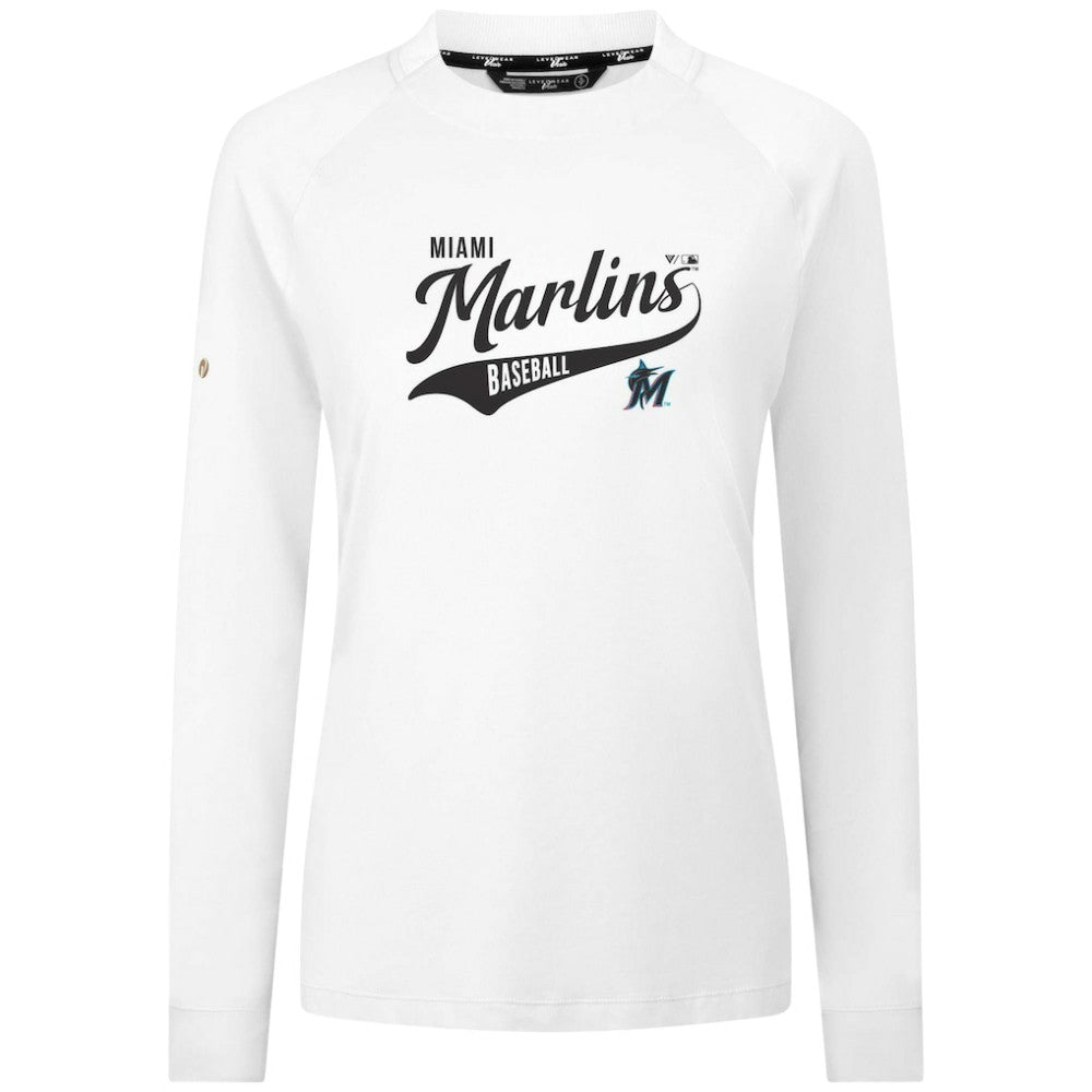Miami Marlins Levelwear Women's Slender Glide T-Shirt discount