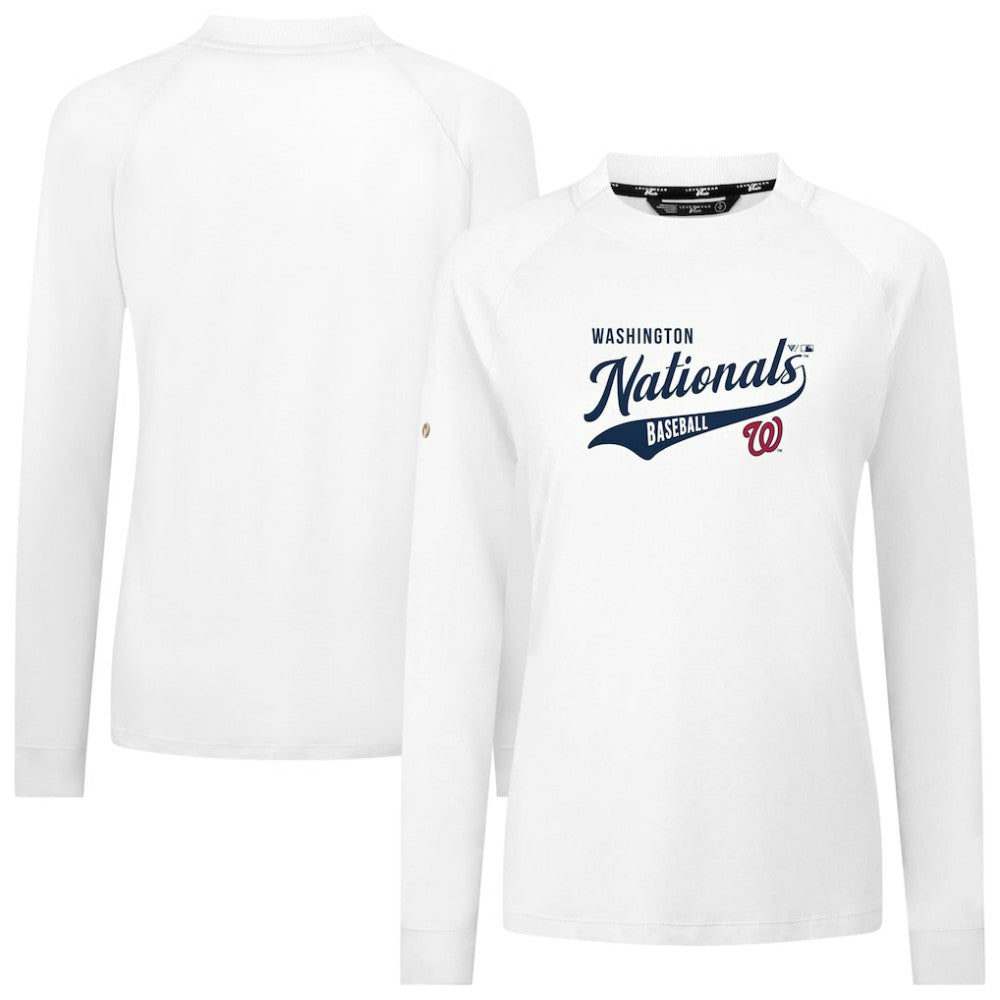 Washington Nationals Levelwear Women's Slender Glide T-Shirt On Sale
