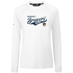 Milwaukee Brewers Levelwear Women's Slender Glide T-Shirt discount