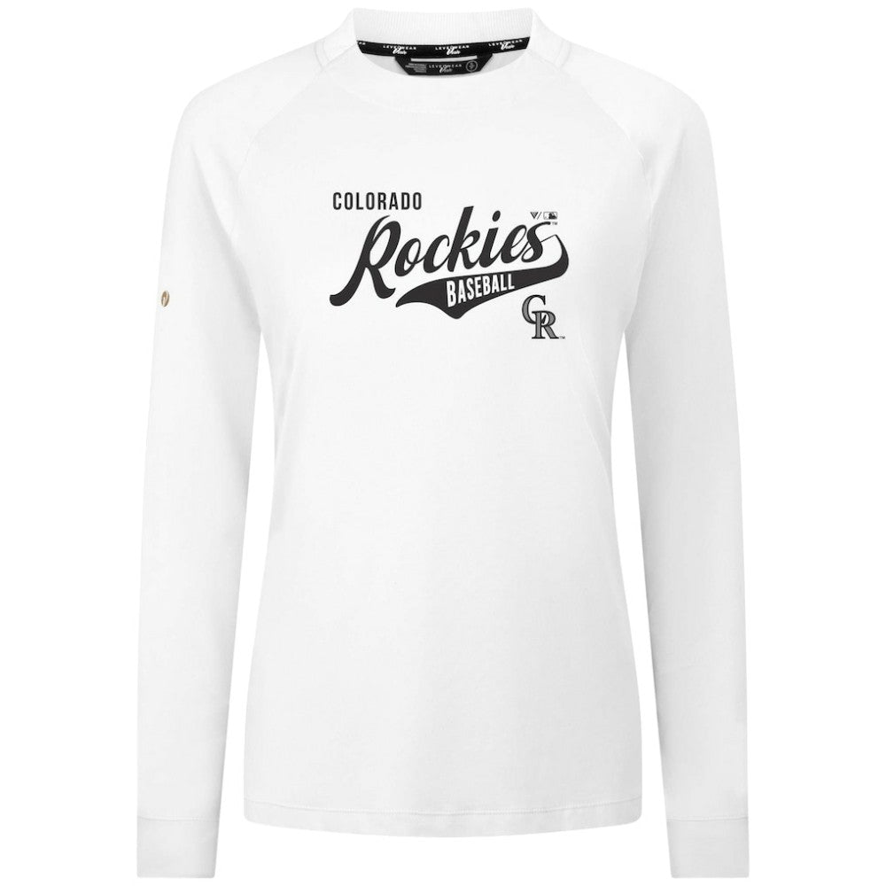 Colorado Rockies Levelwear Women's Slender Glide T-Shirt On Sale