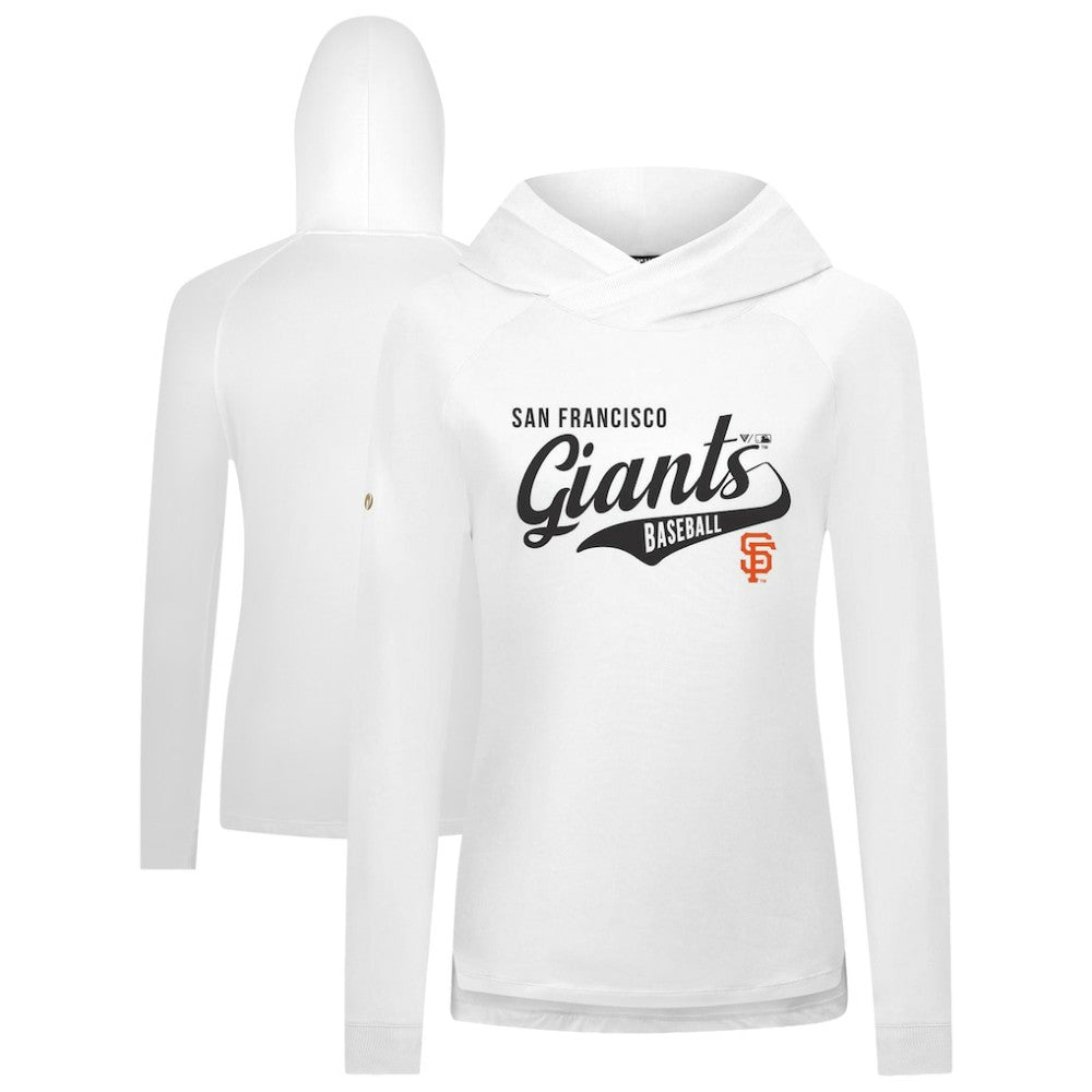 San Francisco Giants Levelwear Women's Slender Glide Raglan Hoodie On Sale