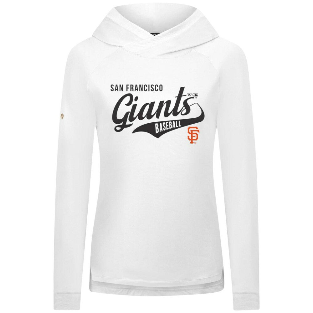 San Francisco Giants Levelwear Women's Slender Glide Raglan Hoodie On Sale
