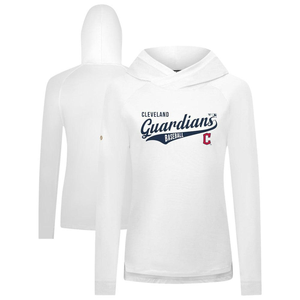Cleveland Guardians Levelwear Women's Slender Glide Raglan Hoodie Sale