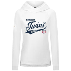 Minnesota Twins Levelwear Women's Slender Glide Raglan Hoodie Clearance