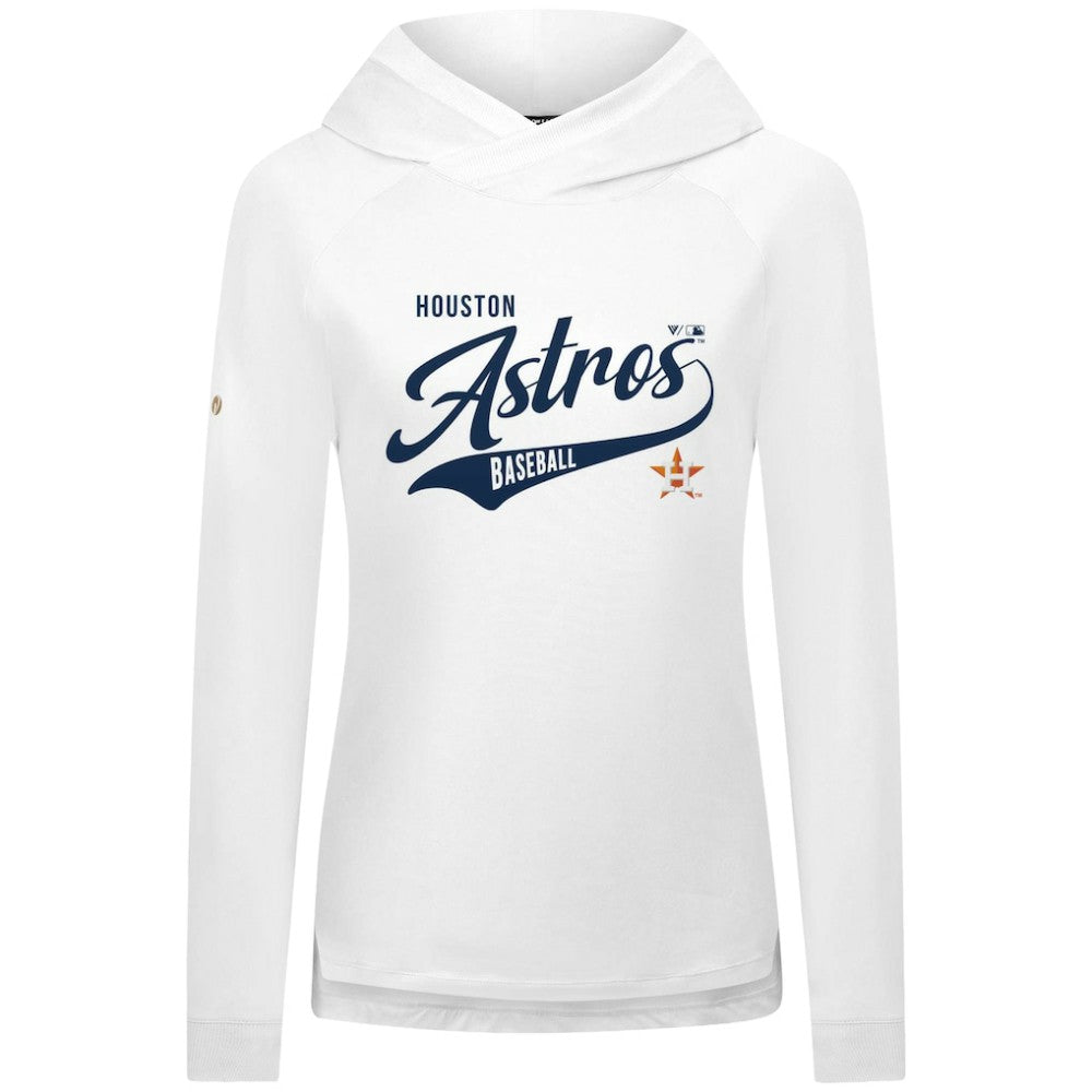 Houston Astros Levelwear Women's Slender Glide Raglan Hoodie discount