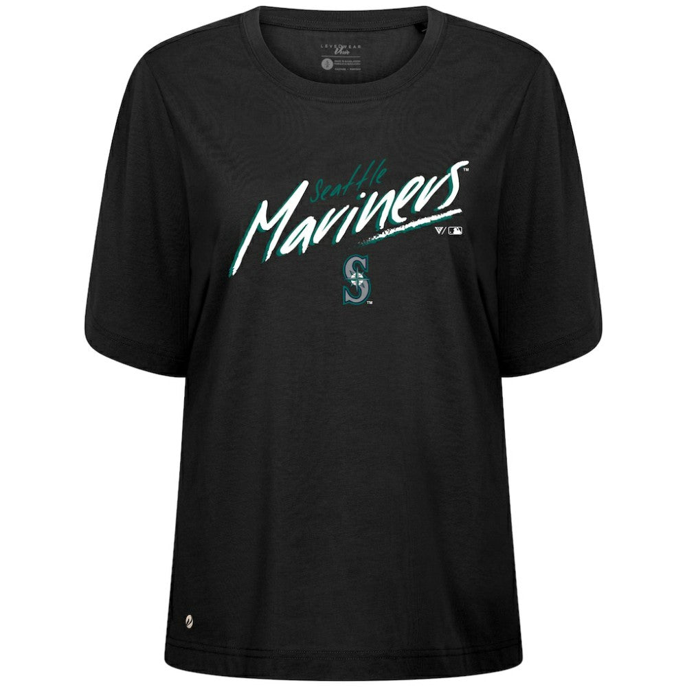 Seattle Mariners Levelwear Women's Bloom Sizzle T-Shirt Lifestyle