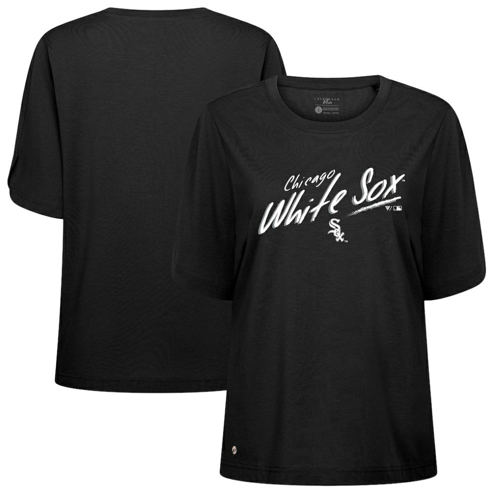 Chicago White Sox Levelwear Women's Bloom Sizzle T-Shirt On Sale
