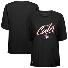 Chicago Cubs Levelwear Women's Bloom Sizzle T-Shirt for sale