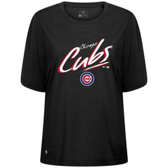 Chicago Cubs Levelwear Women's Bloom Sizzle T-Shirt for sale