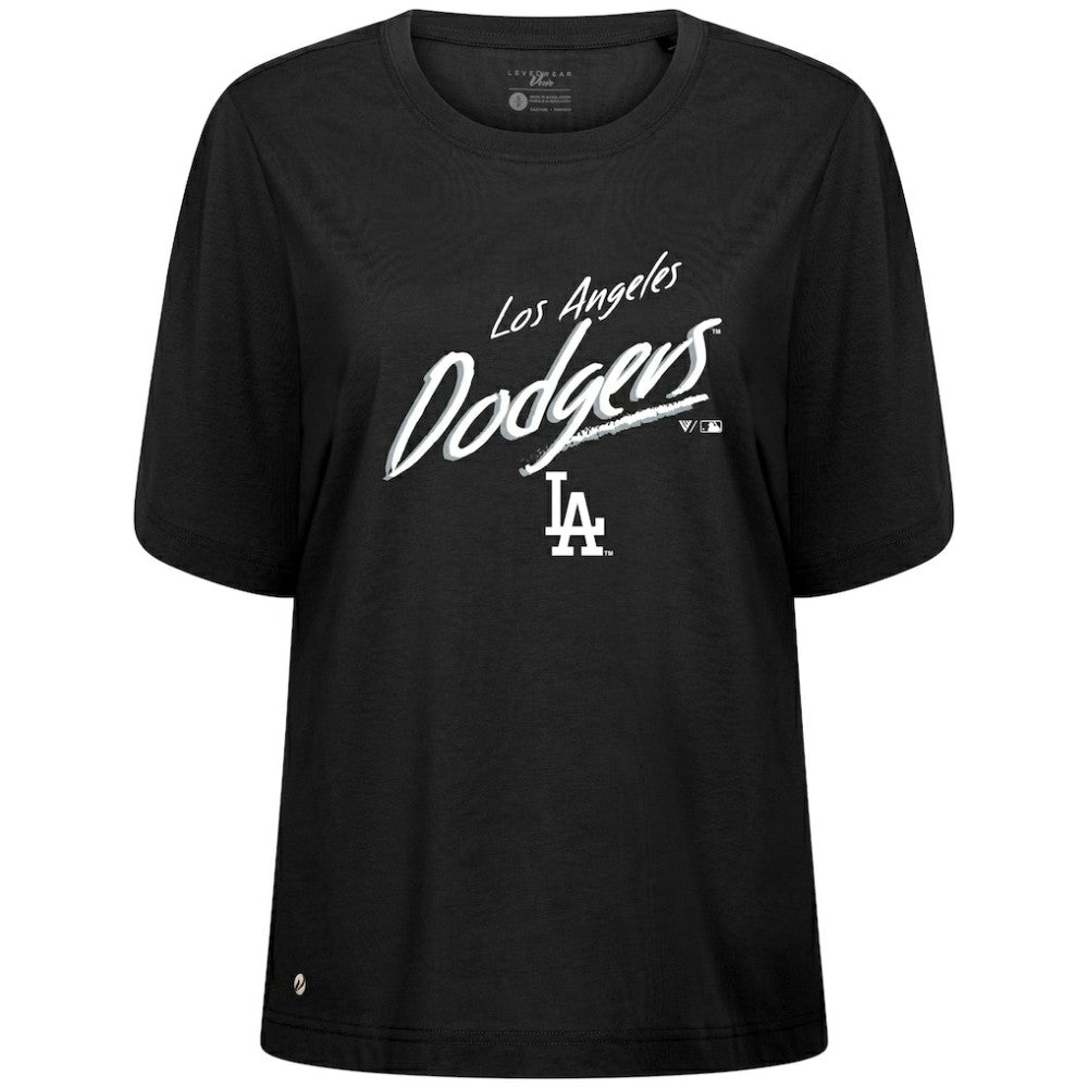 Los Angeles Dodgers Levelwear Women's Bloom Sizzle T-Shirt Near Me