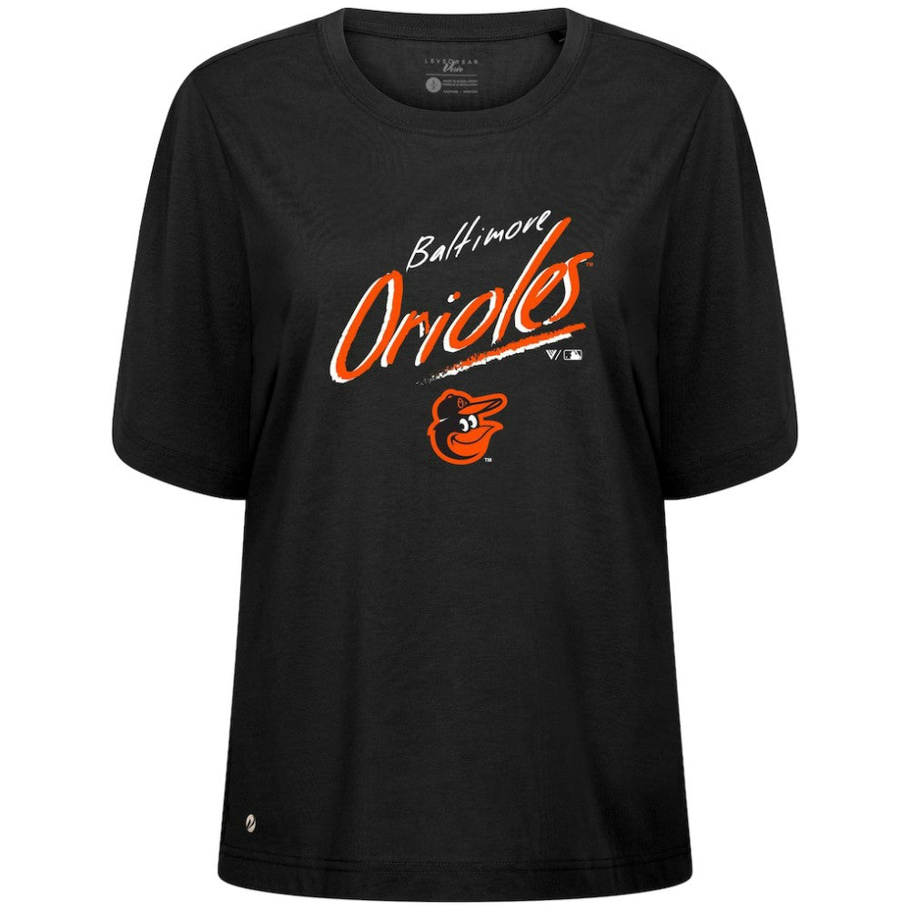 Baltimore Orioles Levelwear Women's Bloom Sizzle T-Shirt discount