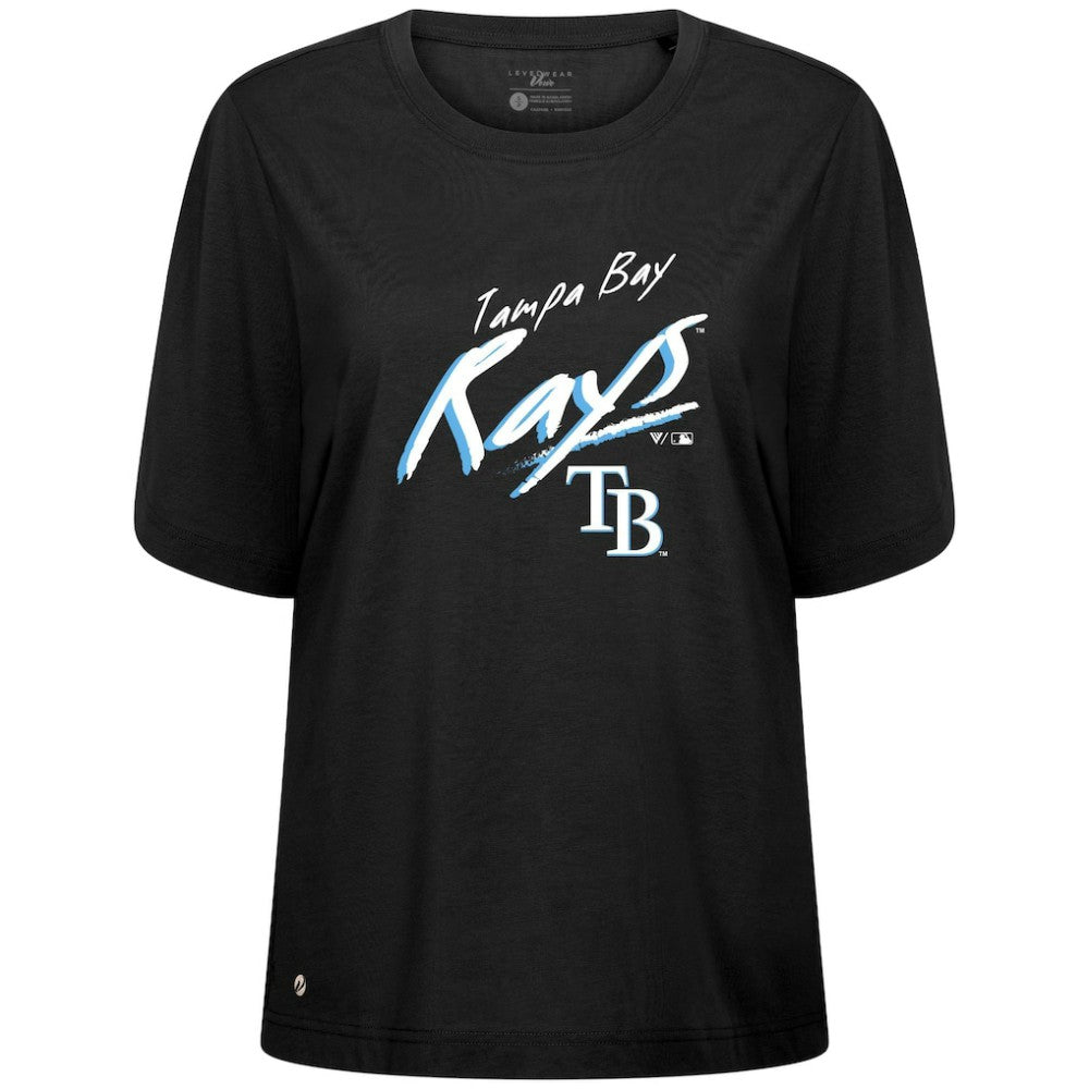Tampa Bay Rays Levelwear Women's Bloom Sizzle T-Shirt Near Me
