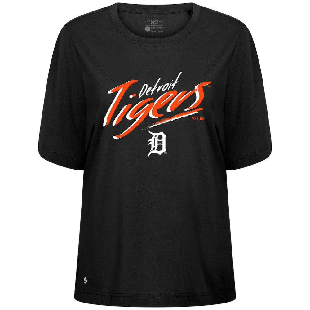 Detroit Tigers Levelwear Women's Bloom Sizzle T-Shirt Online