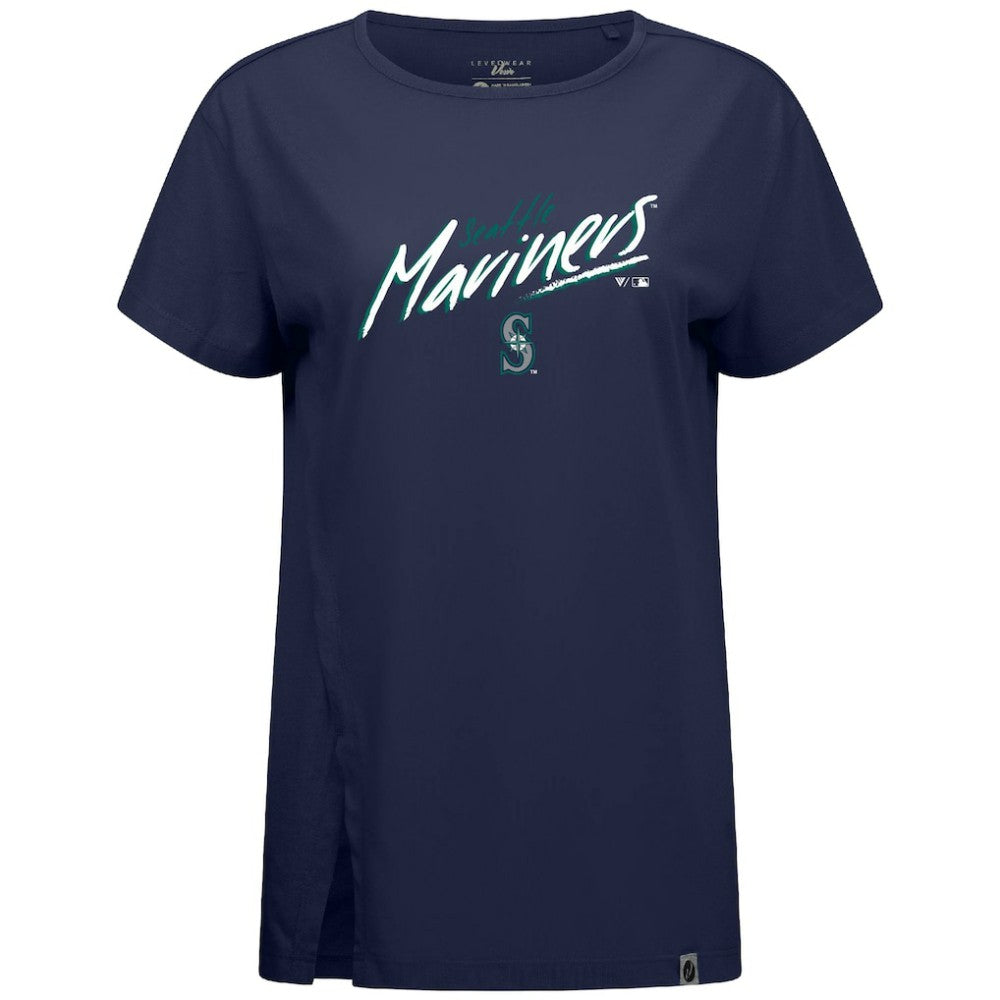 Seattle Mariners Levelwear Women's Influx Sizzle T-Shirt Lifestyle