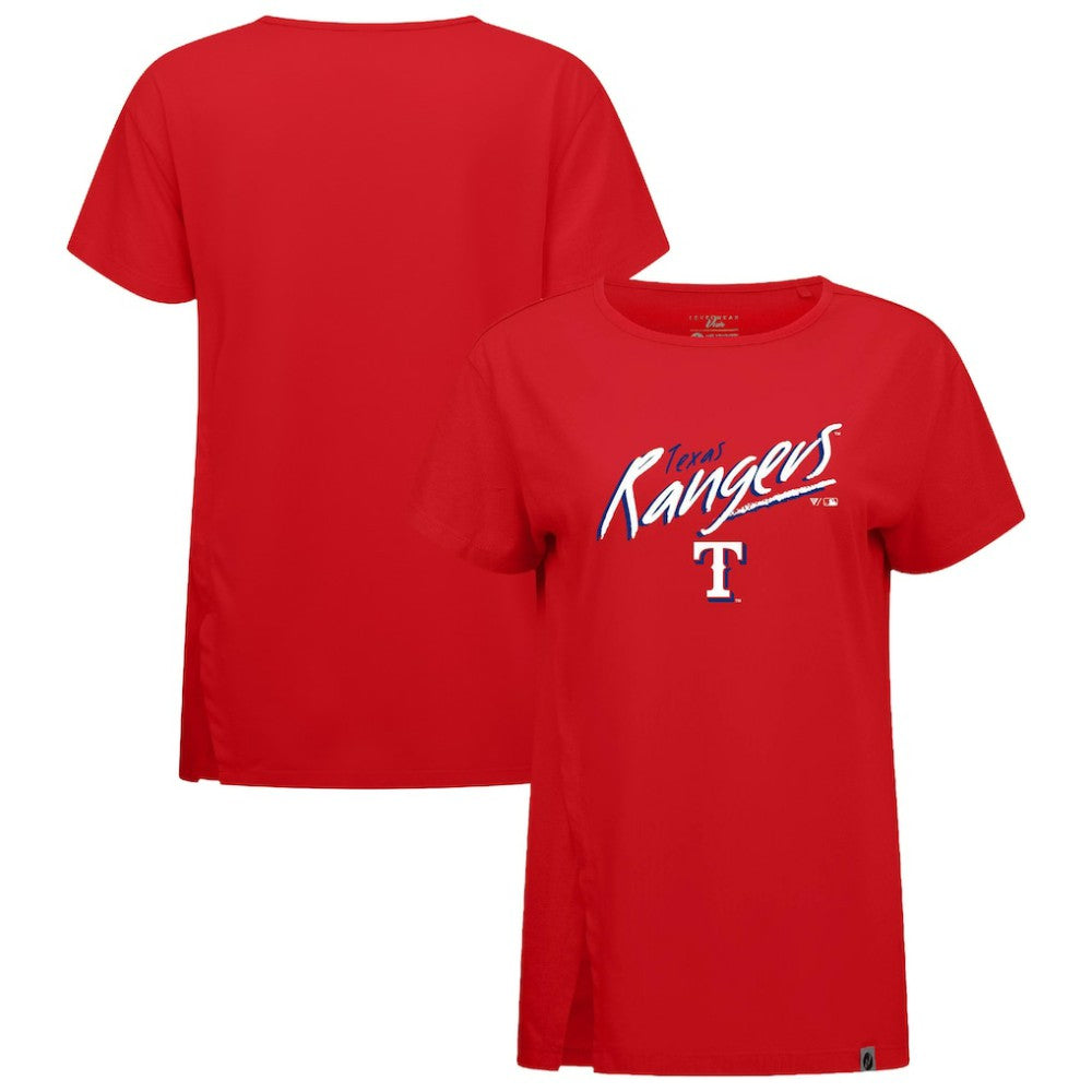 Texas Rangers Levelwear Women's Influx Sizzle T-Shirt for sale