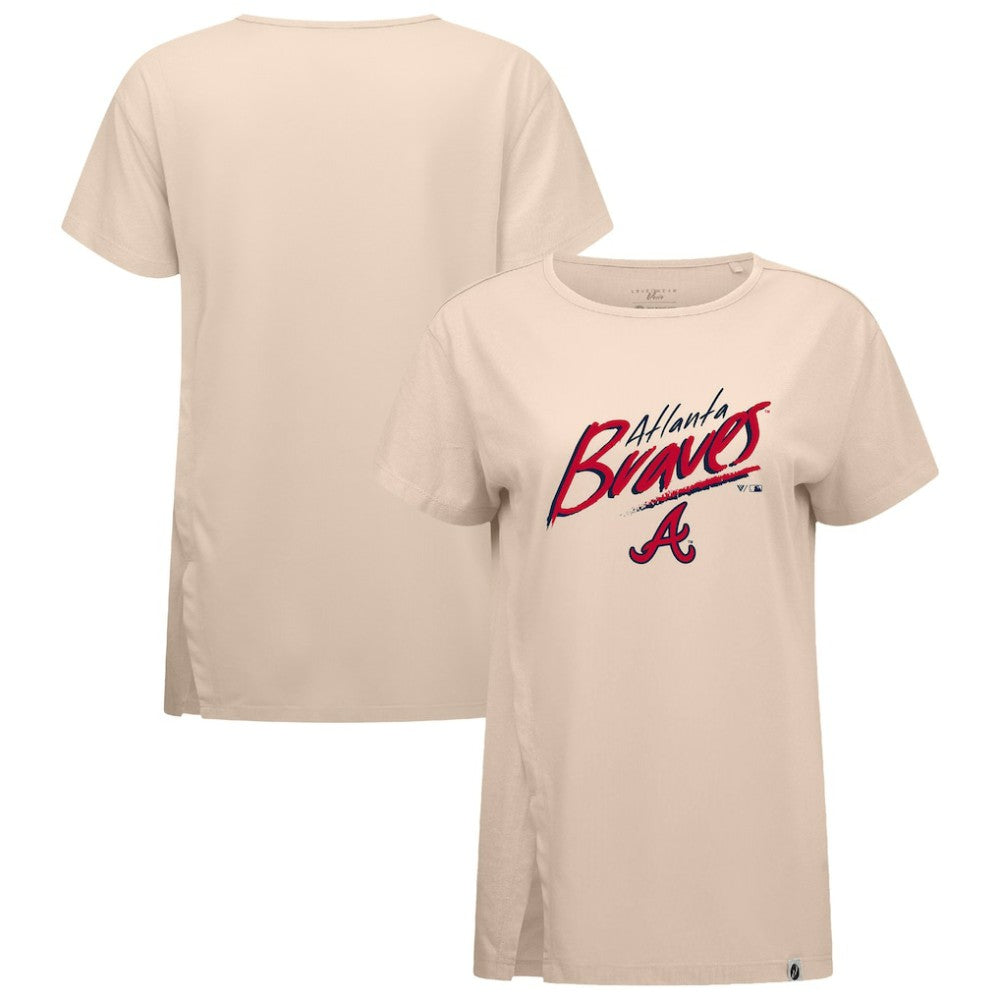 Atlanta Braves Levelwear Women's Influx Sizzle T-Shirt Sale