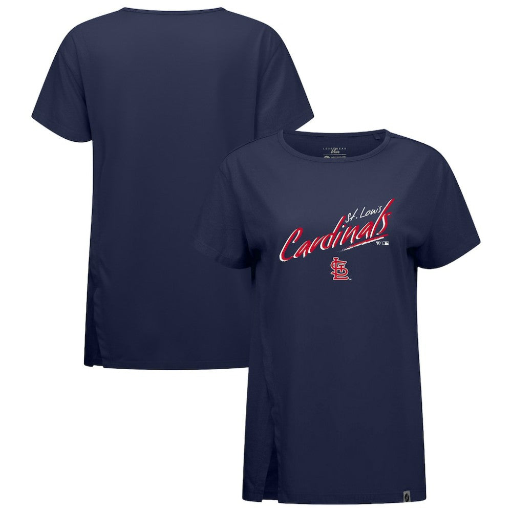 St. Louis Cardinals Levelwear Women's Influx Sizzle T-Shirt discount