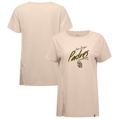 San Diego Padres Levelwear Women's Influx Sizzle T-Shirt On Sale