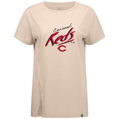 Cincinnati Reds Levelwear Women's Influx Sizzle T-Shirt Near Me