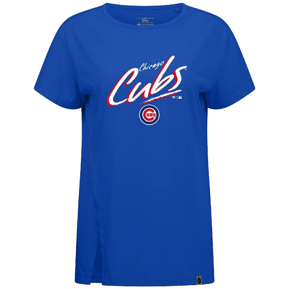 Chicago Cubs Levelwear Women's Influx Sizzle T-Shirt Lifestyle