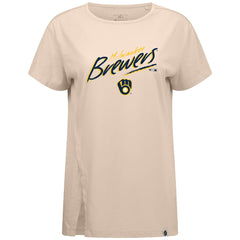 Milwaukee Brewers Levelwear Women's Influx Sizzle T-Shirt Online