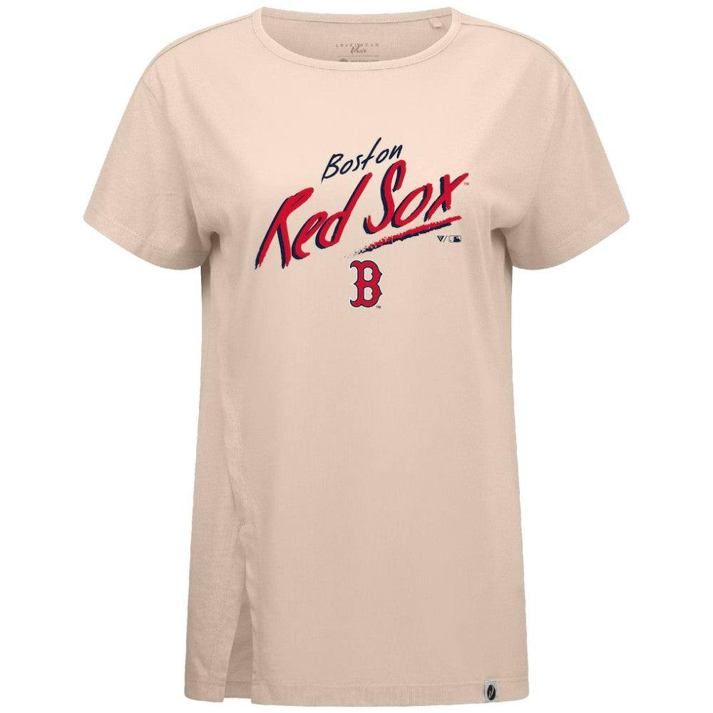 Boston Red Sox Levelwear Women's Influx Sizzle T-Shirt Lifestyle