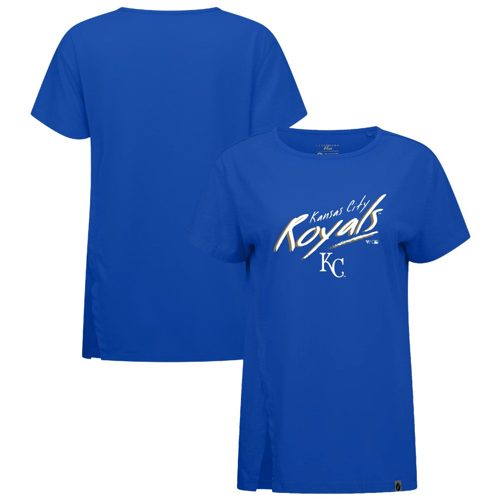 Kansas City Royals Levelwear Women's Influx Sizzle T-Shirt Online