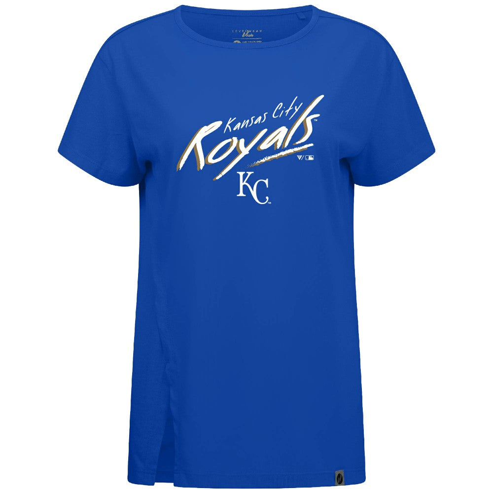 Kansas City Royals Levelwear Women's Influx Sizzle T-Shirt Online