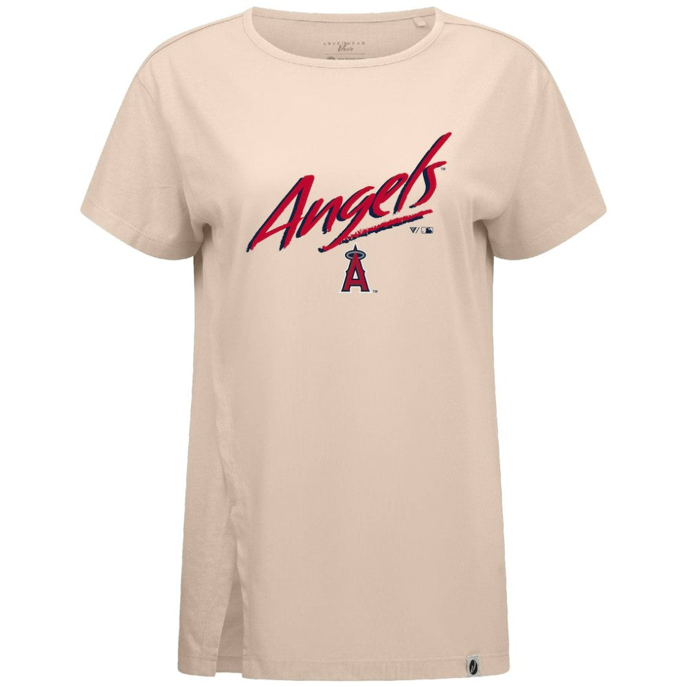Los Angeles Angels Levelwear Women's Influx Sizzle T-Shirt discount