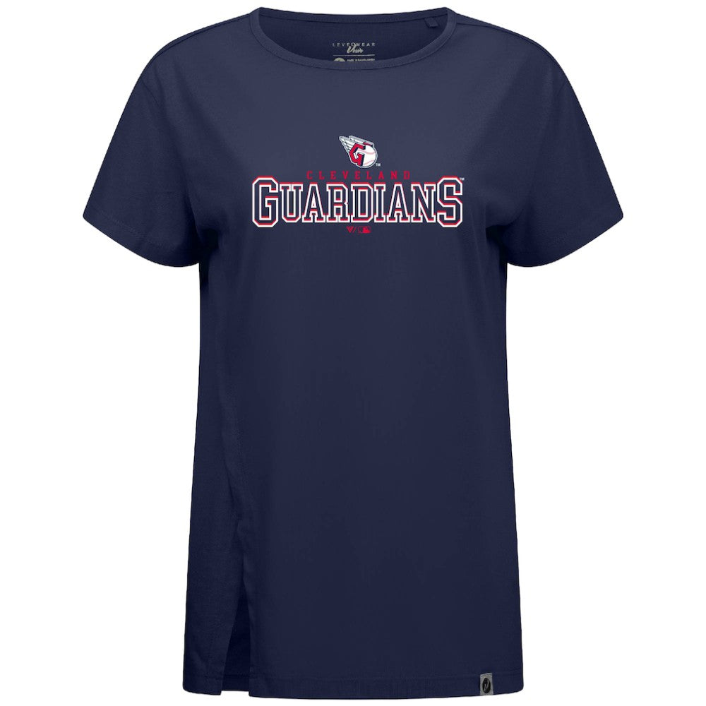 Cleveland Guardians Levelwear Women's Influx Journey T-Shirt Clearance