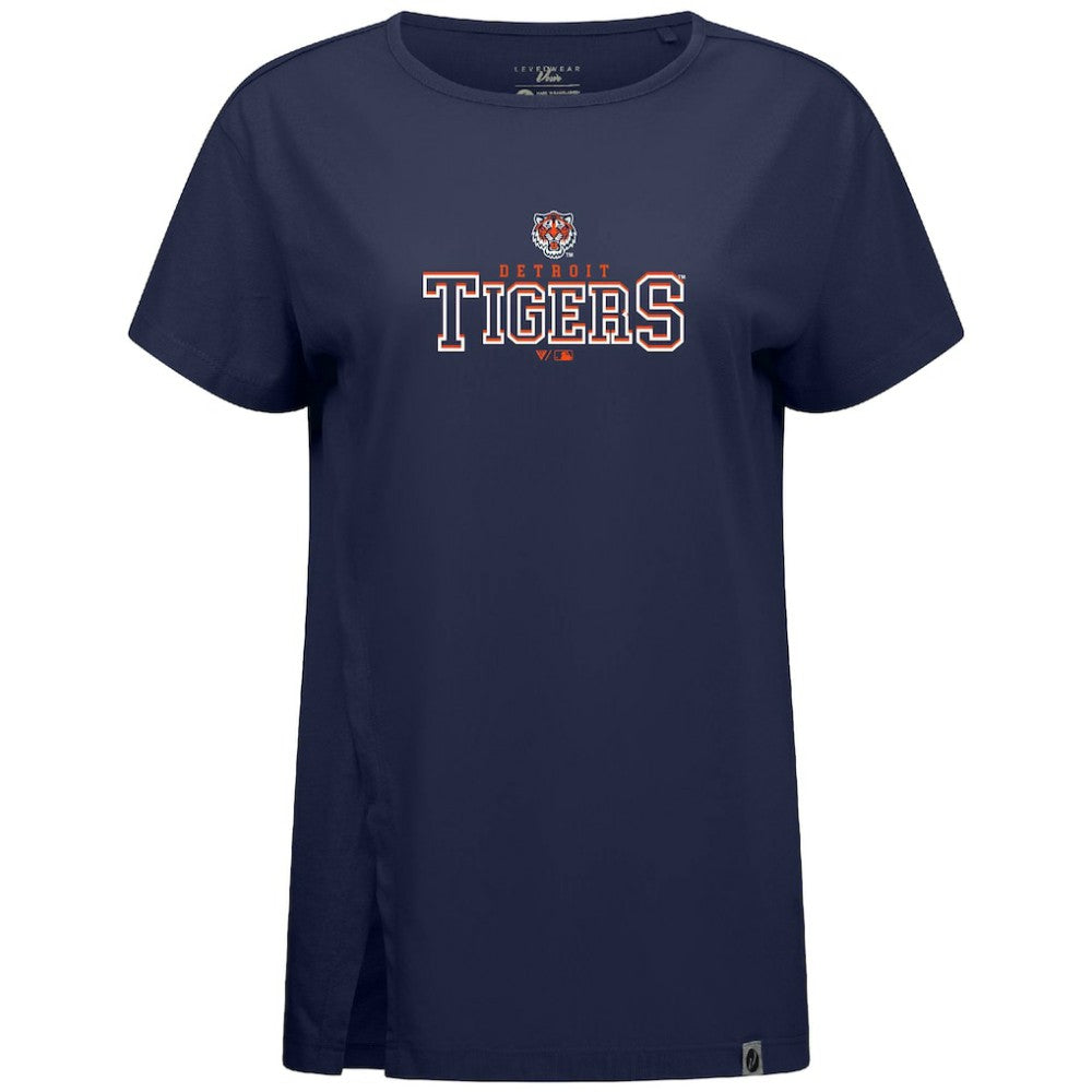 Detroit Tigers Levelwear Women's Influx Journey T-Shirt discount