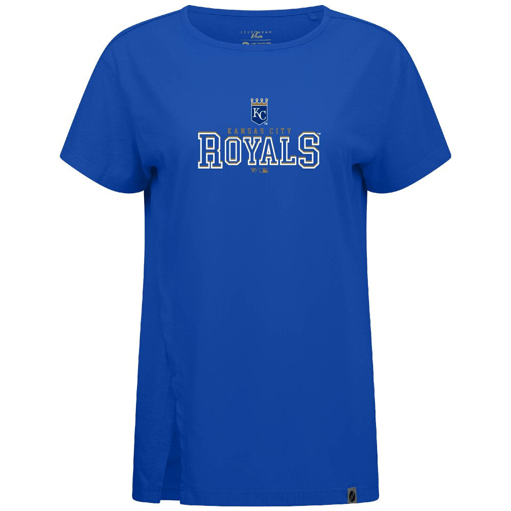 Kansas City Royals Levelwear Women's Influx Journey T-Shirt Clearance