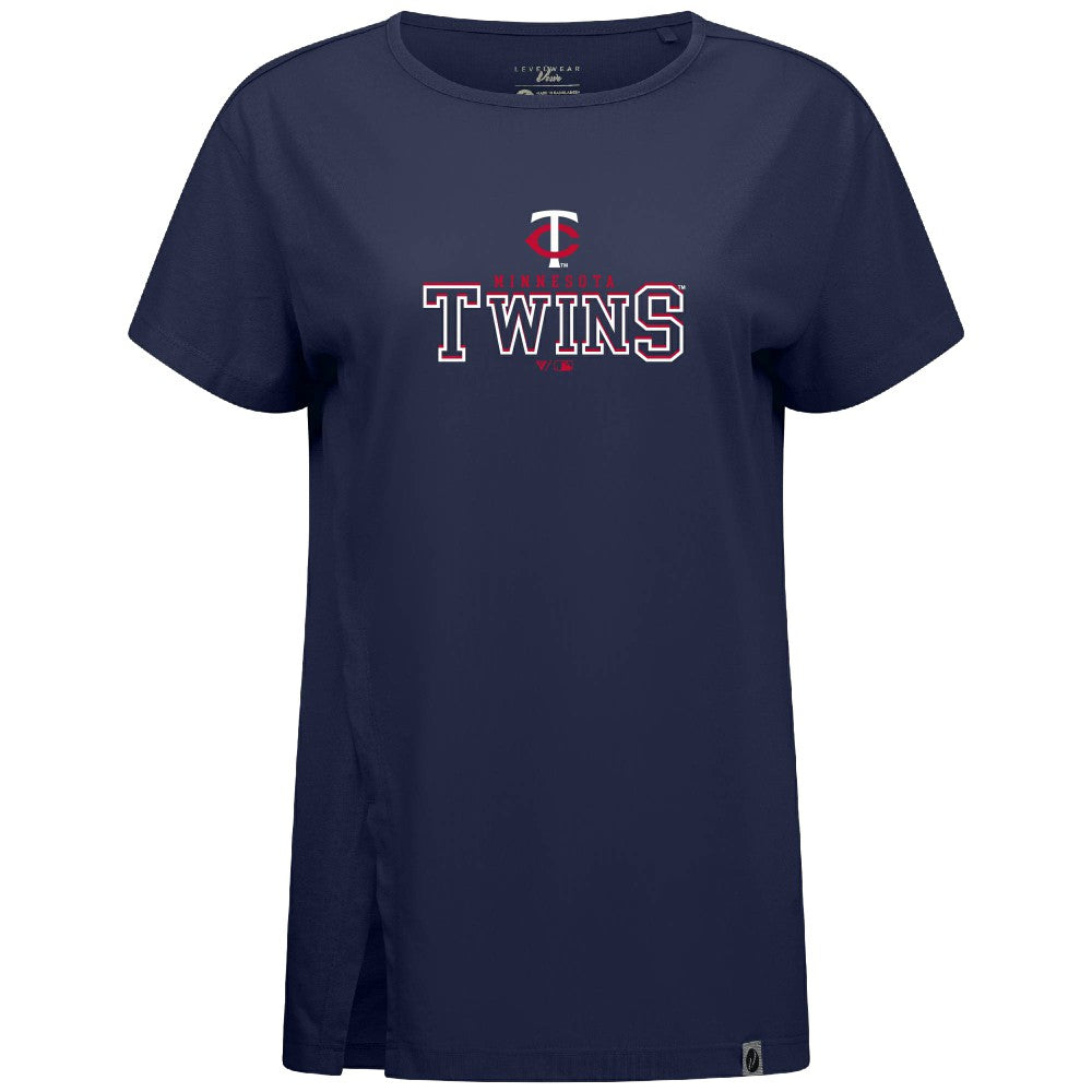 Minnesota Twins Levelwear Women's Influx Journey T-Shirt On Sale