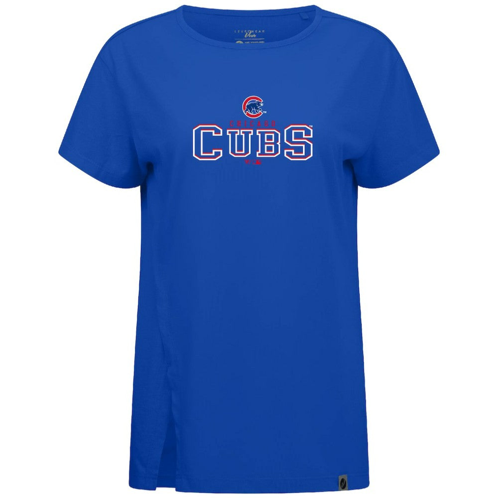 Chicago Cubs Levelwear Women's Influx Journey T-Shirt Lifestyle