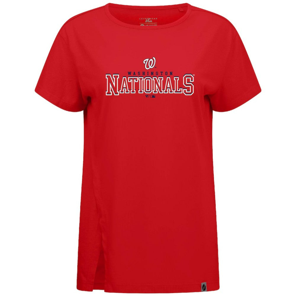 Washington Nationals Levelwear Women's Influx Journey T-Shirt On Sale