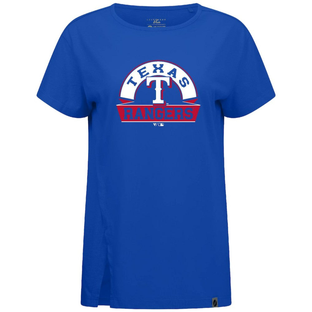 Texas Rangers Levelwear Women's Influx Banner Arch T-Shirt Near Me