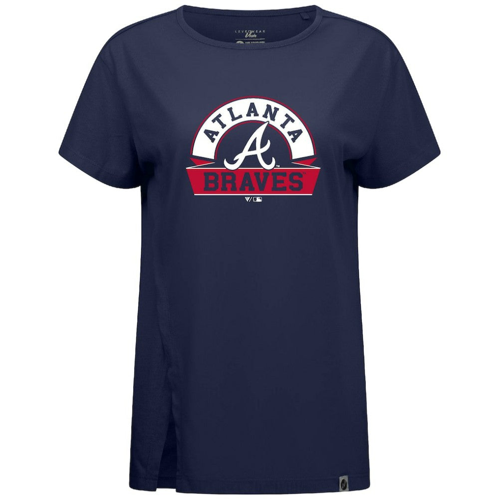 Atlanta Braves Levelwear Women's Influx Banner Arch T-Shirt Online