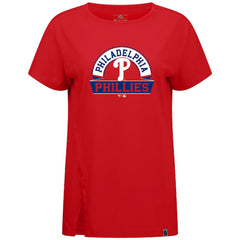 Philadelphia Phillies Levelwear Women's Influx Banner Arch T-Shirt for sale
