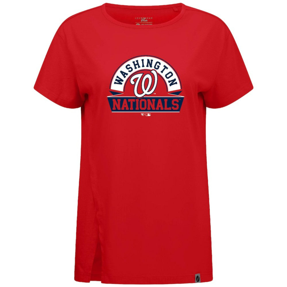 Washington Nationals Levelwear Women's Influx Banner Arch T-Shirt Online
