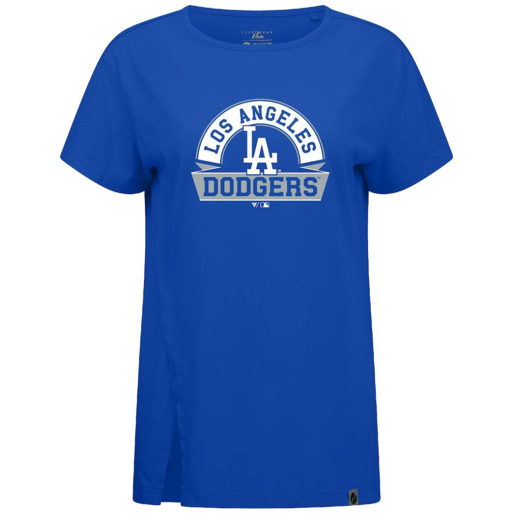 Los Angeles Dodgers Levelwear Women's Influx Banner Arch T-Shirt Near Me
