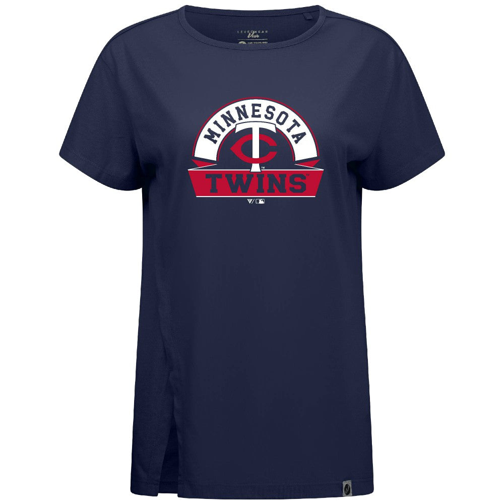 Minnesota Twins Levelwear Women's Influx Banner Arch T-Shirt Online